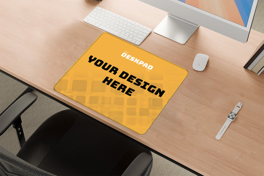 THE SQAURE – 450X400MM BRANDED DESK PAD